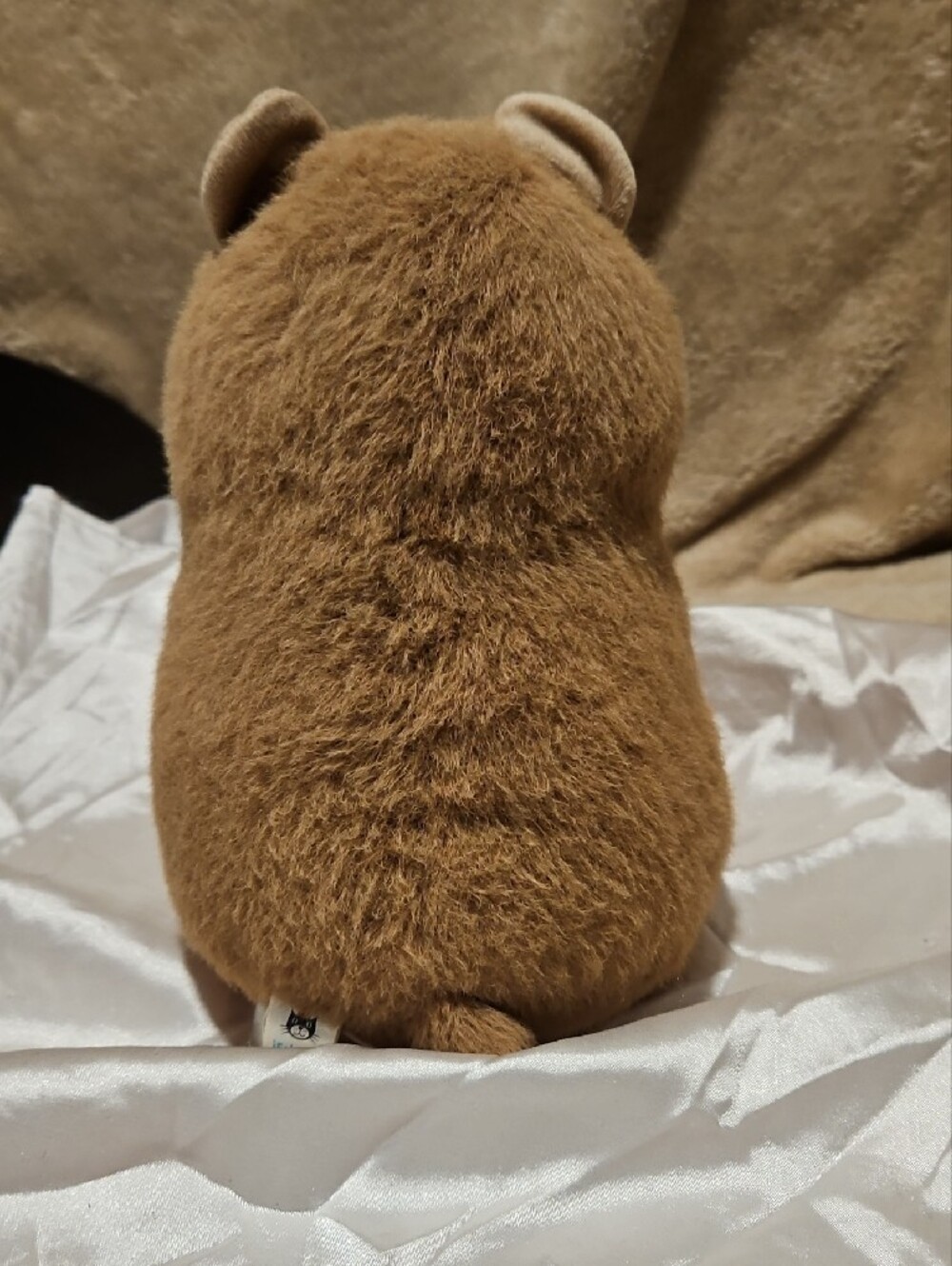 Jellycat Brown and Cream Hamster Plush - Picture 4 of 7